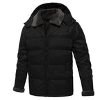 Veste Matelassée avec Capuche et Fermeture Éclair pour Homme | Idéale pour l’Hiver