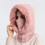 Écharpe Hiver 3-en-1 avec Cagoule Et Masque Intégré pour Adultes | Idéale pour Les Activités Extérieures
