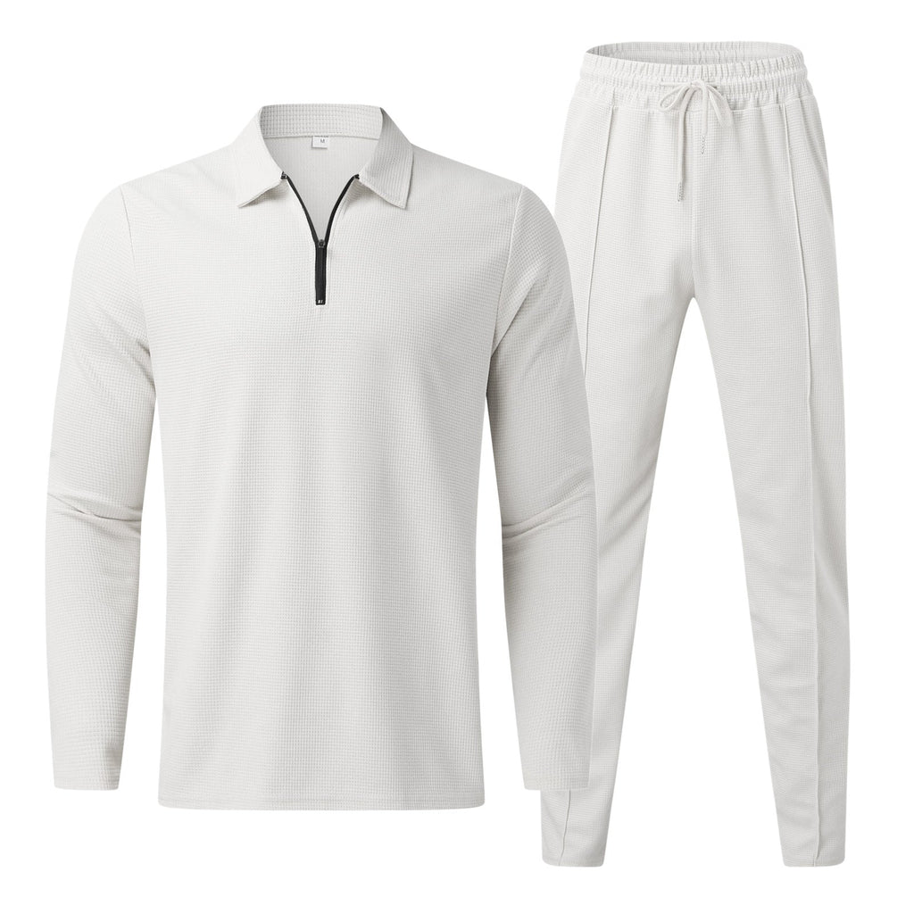 Ensemble Survêtement Avec Veste Zippée Pour Homme | Idéal Pour Les Activités Quotidiennes