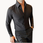 Chemise À Manches Longues pour Hommes avec Coupe Ajustée | Idéale pour Usage Quotidien