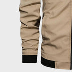 Bomber pour Hommes avec Fermeture Zippée et Poches Multiples | Idéal pour Tenues Quotidiennes