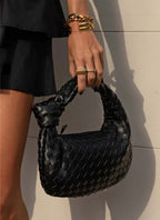 Sac à Main Structuré avec Motif Tressé pour Femme | Idéal pour un Usage Quotidien