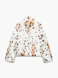 Veste À Coupe Ample Avec Motif Animal Pour Femme | Idéale Pour La Saison Froide
