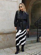 Veste Matelassée avec Ceinture et Col Montant pour Femme | Idéale pour l’Automne et l’Hiver