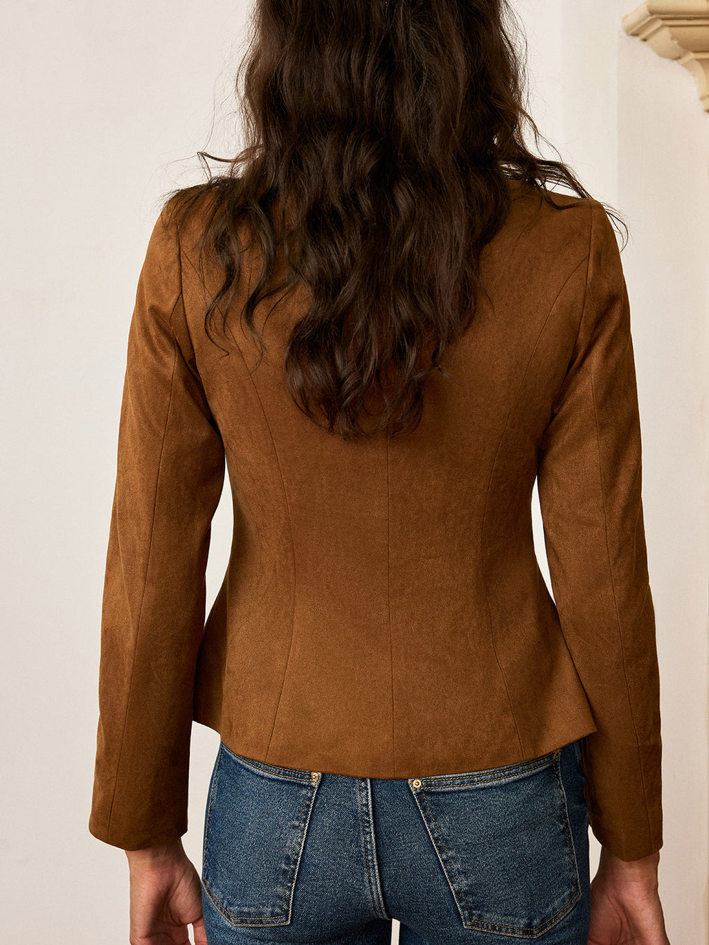 Veste à Boutons Métalliques pour Femme | Idéale pour la Mi-Saison