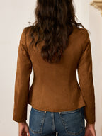 Veste à Boutons Métalliques pour Femme | Idéale pour la Mi-Saison