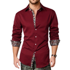 Chemise Longue À Col Classique avec Manches Longues pour Homme | Idéale pour Bureau Et Sorties