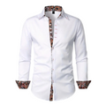 Chemise Longue À Col Classique avec Manches Longues pour Homme | Idéale pour Bureau Et Sorties