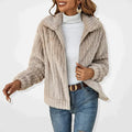 Gilet Long avec Col Montant pour Femme | Idéal pour Automne et Journées Fraîches