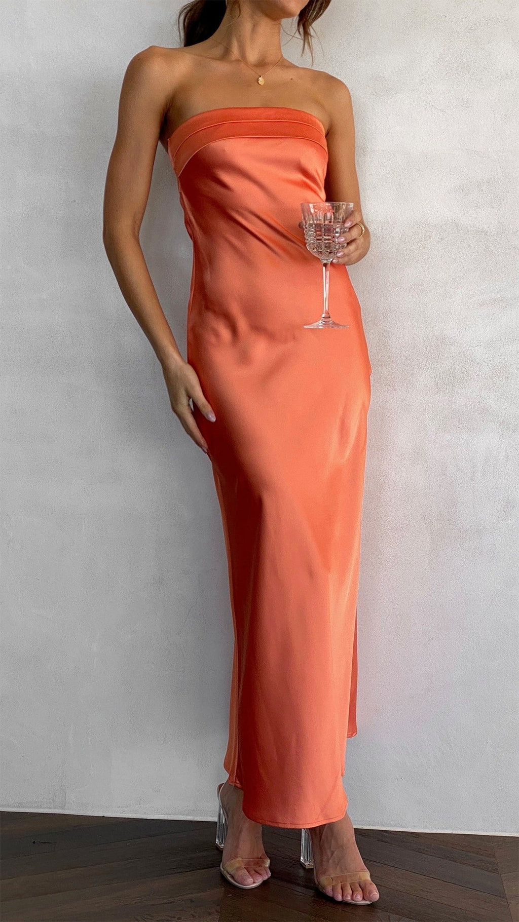 Robe Maxi Sans Bretelles Avec Coupe Fluide Pour Femme | Idéale Pour Les Occasions D’Été
