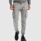 Jogger Cargo Stretch pour Homme avec Taille Élastique | Idéal pour un Usage Quotidien