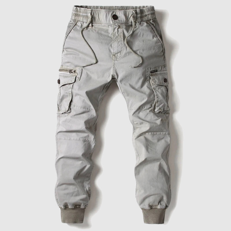 Jogger Cargo Stretch pour Homme avec Taille Élastique | Idéal pour un Usage Quotidien