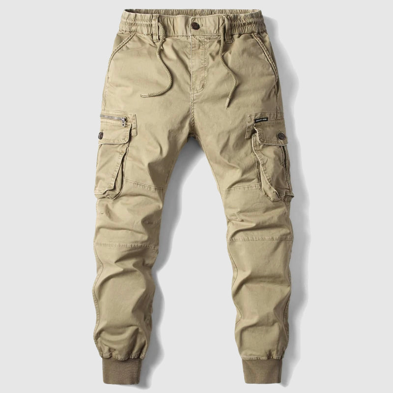 Jogger Cargo Stretch pour Homme avec Taille Élastique | Idéal pour un Usage Quotidien