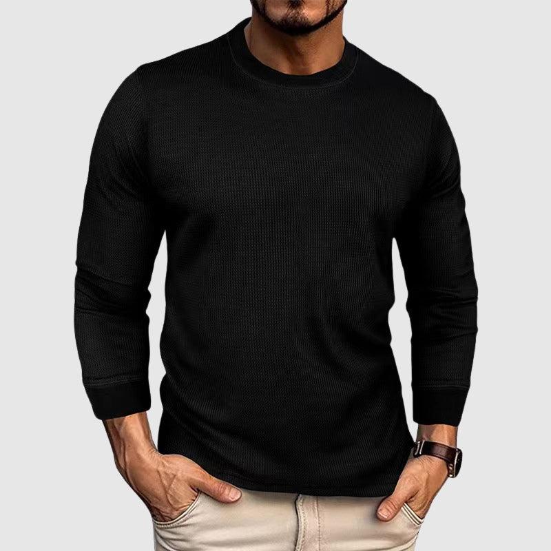 Pull À Col Rond Avec Manches Longues Pour Hommes | Idéal Pour Toute Saison
