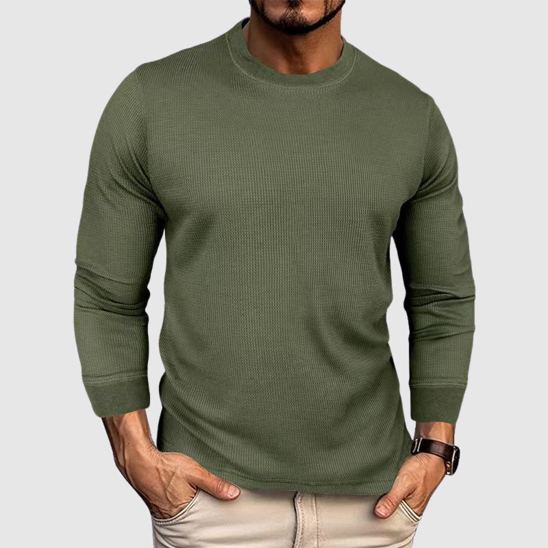 Pull À Col Rond Avec Manches Longues Pour Hommes | Idéal Pour Toute Saison