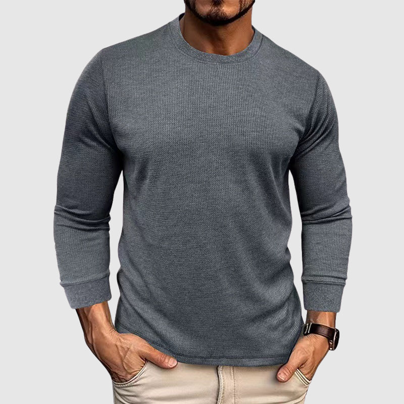 Pull À Col Rond Avec Manches Longues Pour Hommes | Idéal Pour Toute Saison