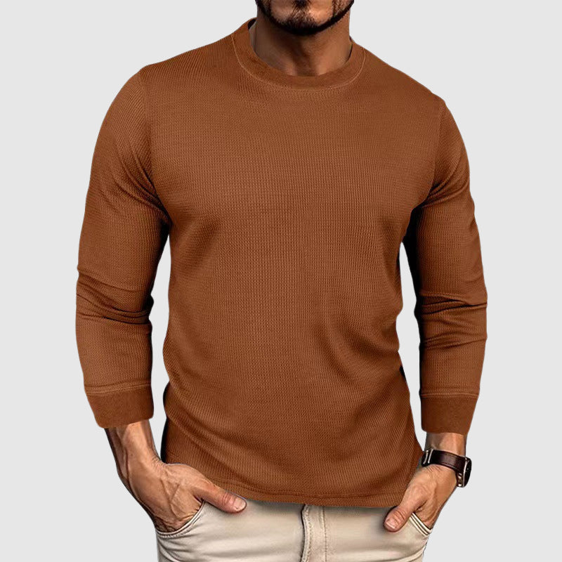 Pull À Col Rond Avec Manches Longues Pour Hommes | Idéal Pour Toute Saison