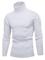 Pull Col Roulé Long Avec Coupe Ajustée Pour Homme | Idéal Pour La Saison Fraîche