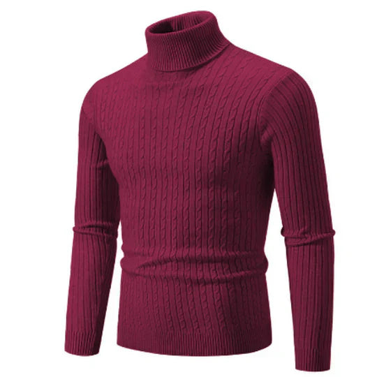 Pull Col Roulé pour Hommes | Idéal pour L’Hiver Et Les Occasions Décontractées