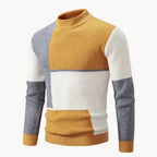 Pull Homme à Motif Graphique en Blocs | Idéal pour l’Hiver et les Occasions Décontractées