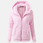 Veste à Capuche avec Doublure Douce pour Femme | Idéale pour la Saison Froide