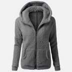 Veste à Capuche avec Doublure Douce pour Femme | Idéale pour la Saison Froide
