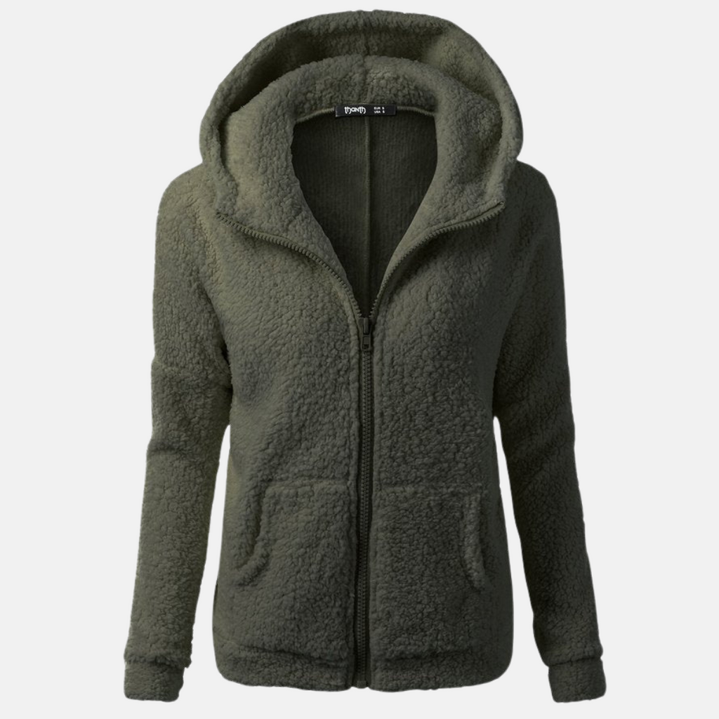 Veste à Capuche avec Doublure Douce pour Femme | Idéale pour la Saison Froide