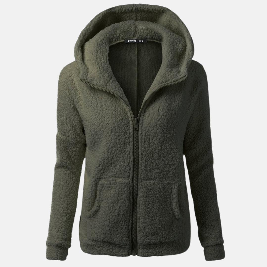 Veste à Capuche avec Doublure Douce pour Femme | Idéale pour la Saison Froide