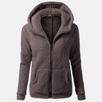 Veste à Capuche avec Doublure Douce pour Femme | Idéale pour la Saison Froide
