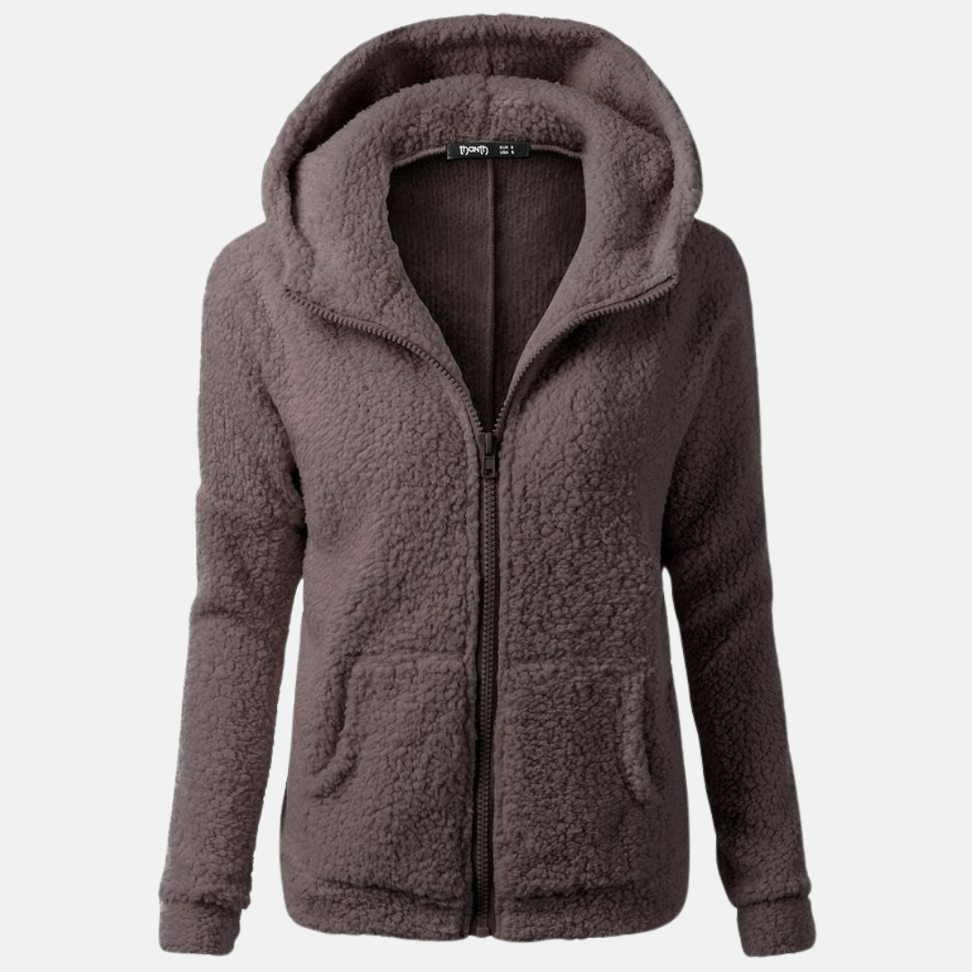 Veste à Capuche avec Doublure Douce pour Femme | Idéale pour la Saison Froide