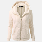 Veste à Capuche avec Doublure Douce pour Femme | Idéale pour la Saison Froide