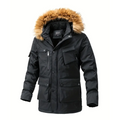 Manteau d’Hiver Long avec Coupe Structurée pour Homme | Idéal pour la Saison Froide