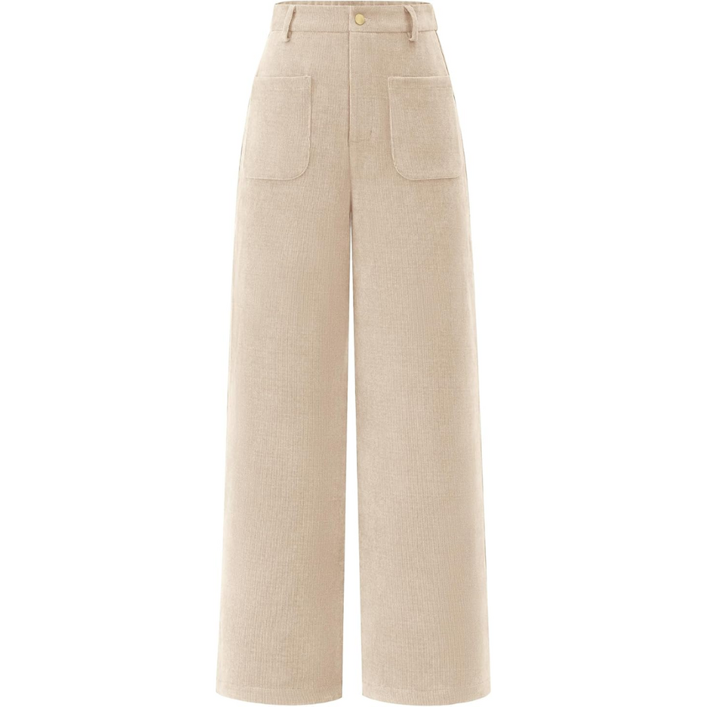 Pantalon Palazzo Avec Taille Élastique Et Coupe Large Pour Femmes | Idéal Pour Usage Quotidien