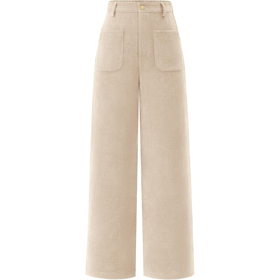 Pantalon Palazzo Avec Taille Élastique Et Coupe Large Pour Femmes | Idéal Pour Usage Quotidien