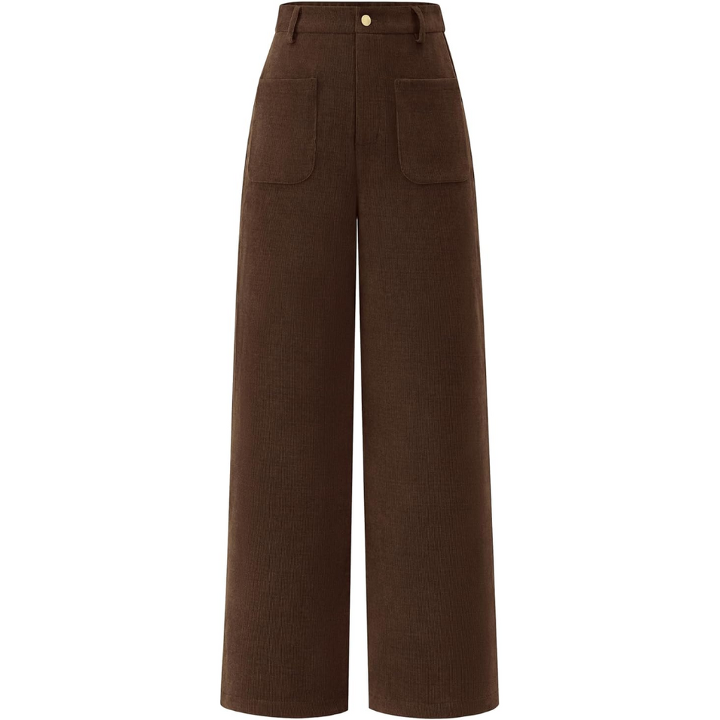 Pantalon Palazzo Avec Taille Élastique Et Coupe Large Pour Femmes | Idéal Pour Usage Quotidien