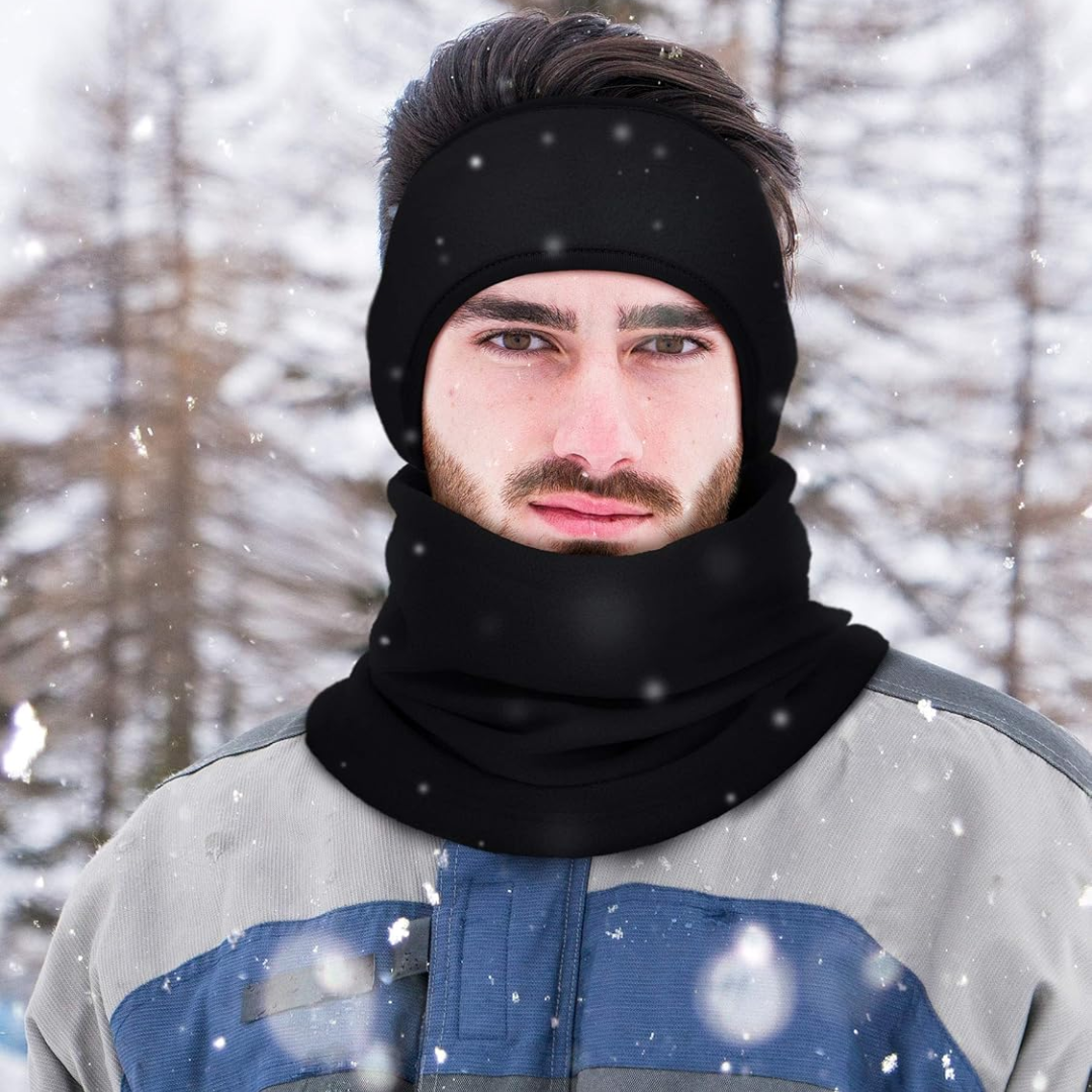Ensemble Hiver 6-en-1 avec Bandeaux et Cache-Cous pour Adultes | Idéal pour les Activités Extérieures