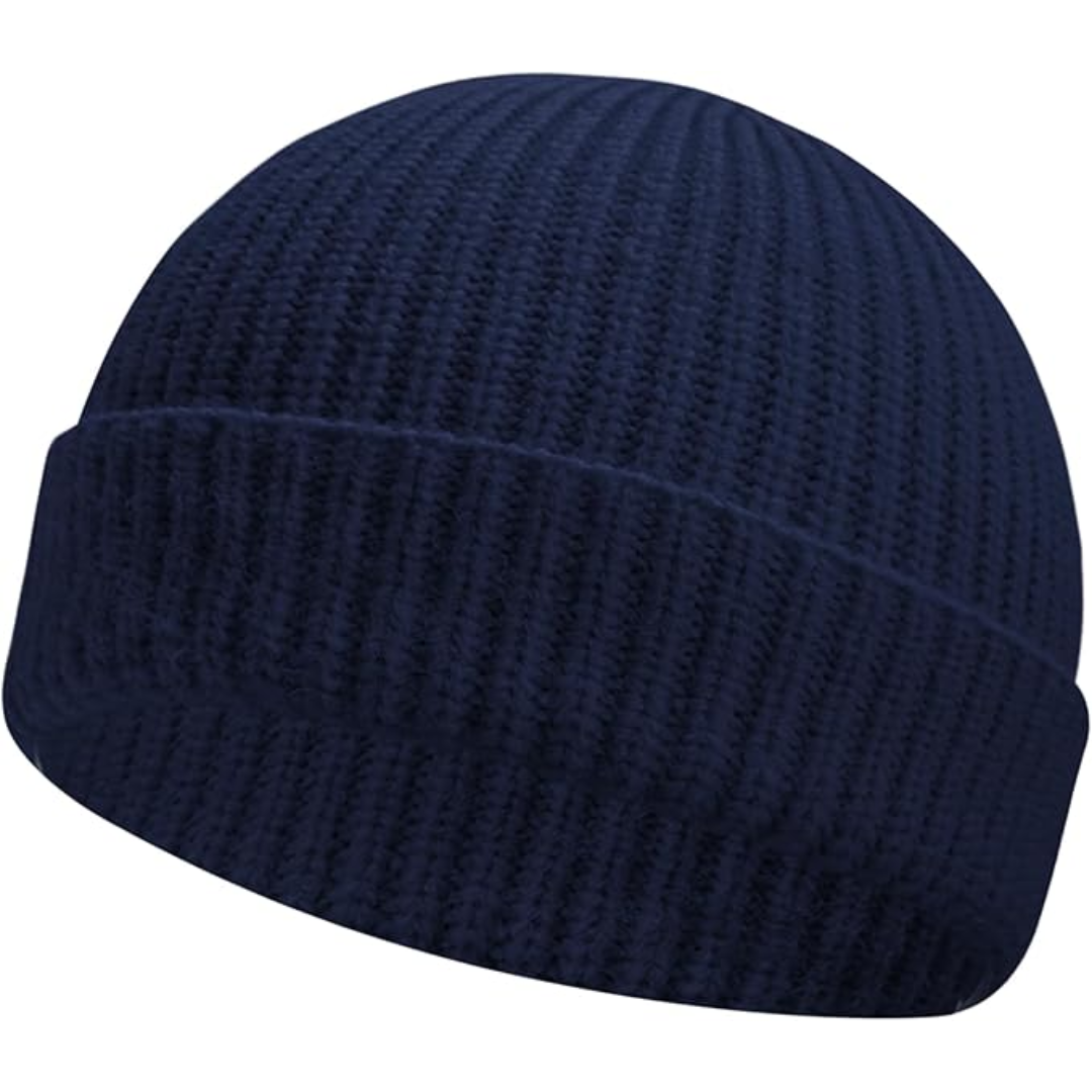 Bonnet D’Hiver avec Revers Court pour Adultes | Idéal pour Les Activités Quotidiennes En Saison Froide