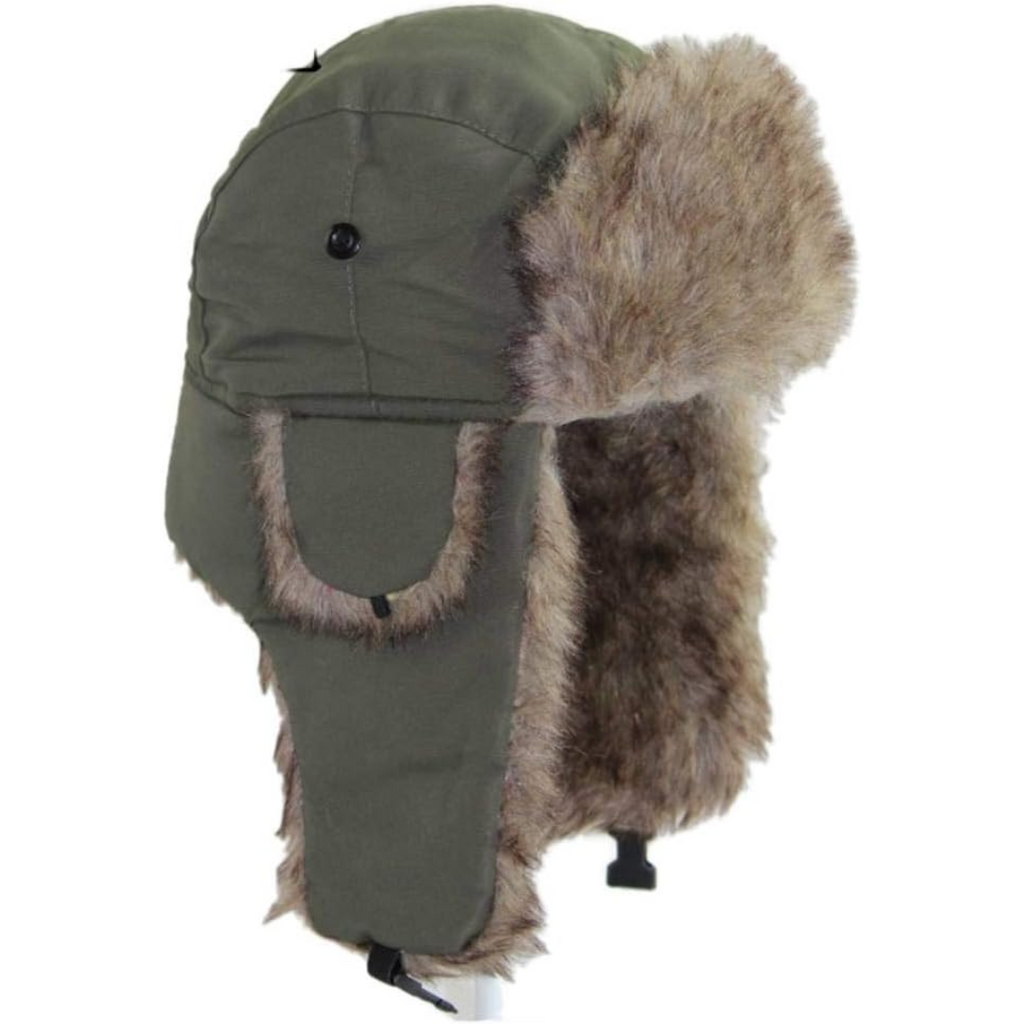 Bonnet Trappeur d’Hiver avec Doublure Intérieure et Cache-Oreilles | Idéal pour les Activités Extérieures