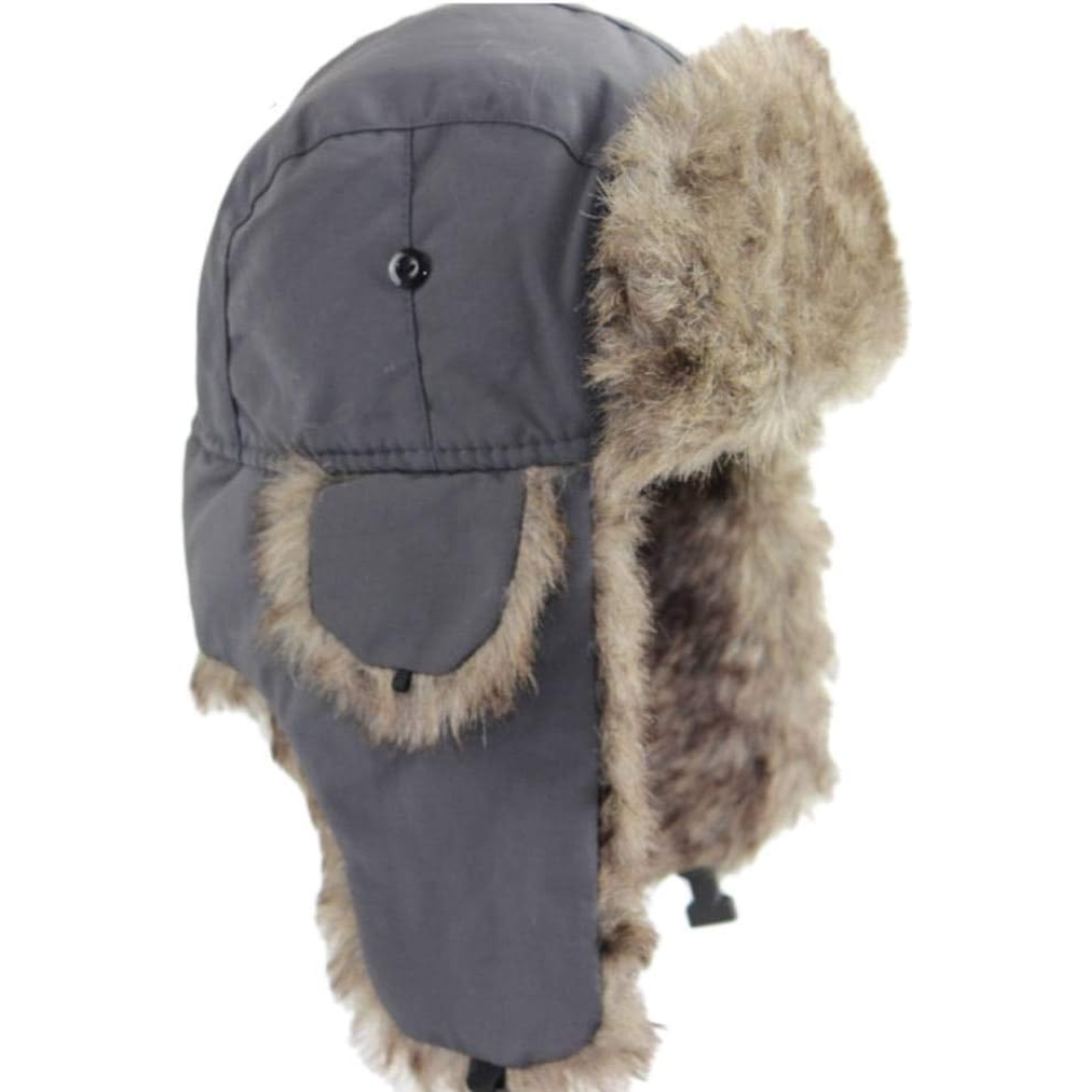 Bonnet Trappeur d’Hiver avec Doublure Intérieure et Cache-Oreilles | Idéal pour les Activités Extérieures