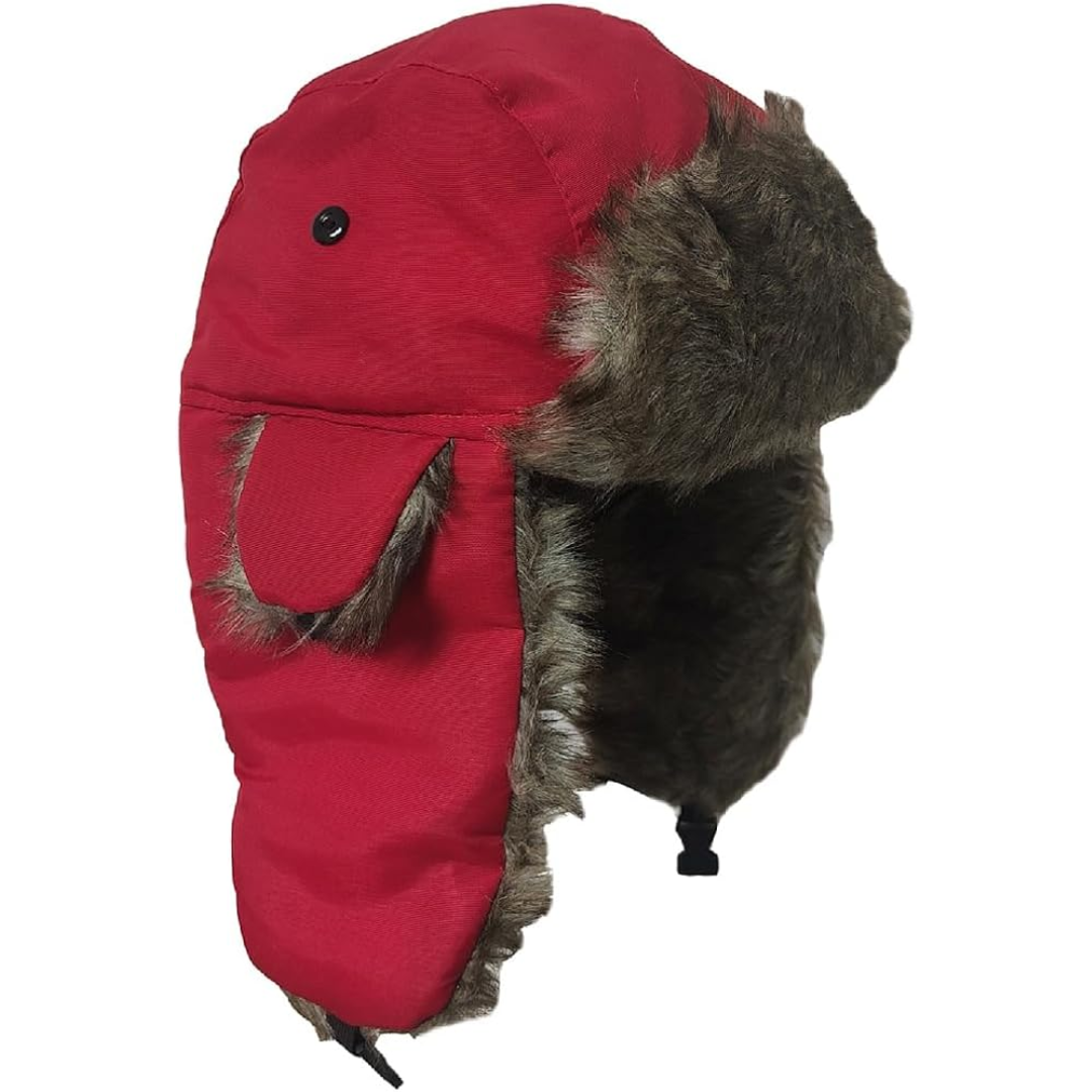 Bonnet Trappeur d’Hiver avec Doublure Intérieure et Cache-Oreilles | Idéal pour les Activités Extérieures