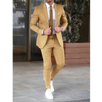 Costume Homme Slim Fit avec Veste et Pantalon | Idéal pour Occasions Formelles