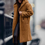 Manteau Long avec Capuche et Coupe Oversize pour Femme | Idéal pour l’Hiver