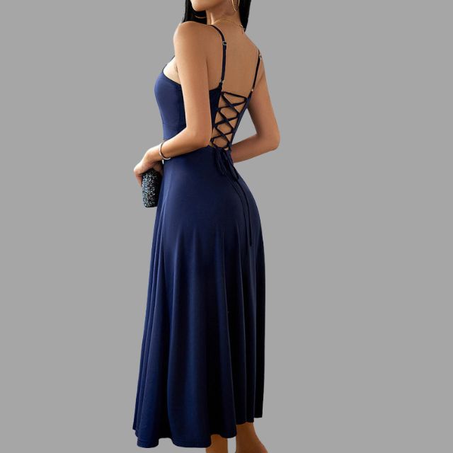 Robe Midi Swing Avec Silhouette Fluide Pour Femme | Idéal Pour Usage Quotidien Et Événements