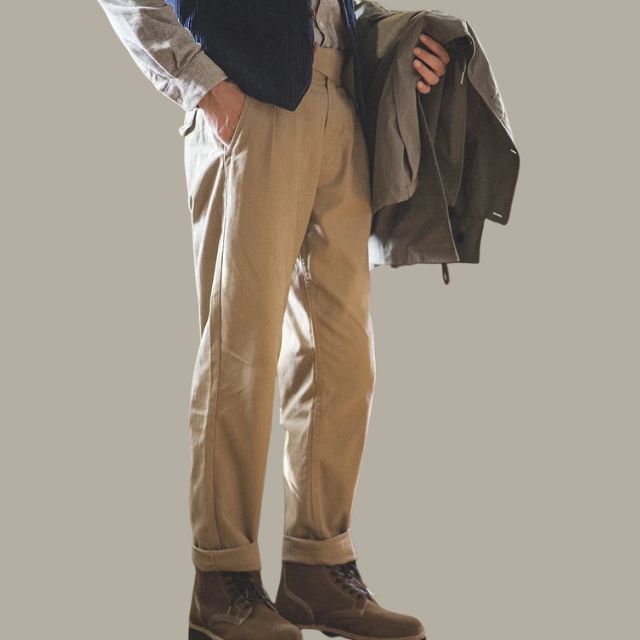 Pantalon À Pli Avant Avec Coupe Droite Pour Homme | Idéal Pour Le Quotidien