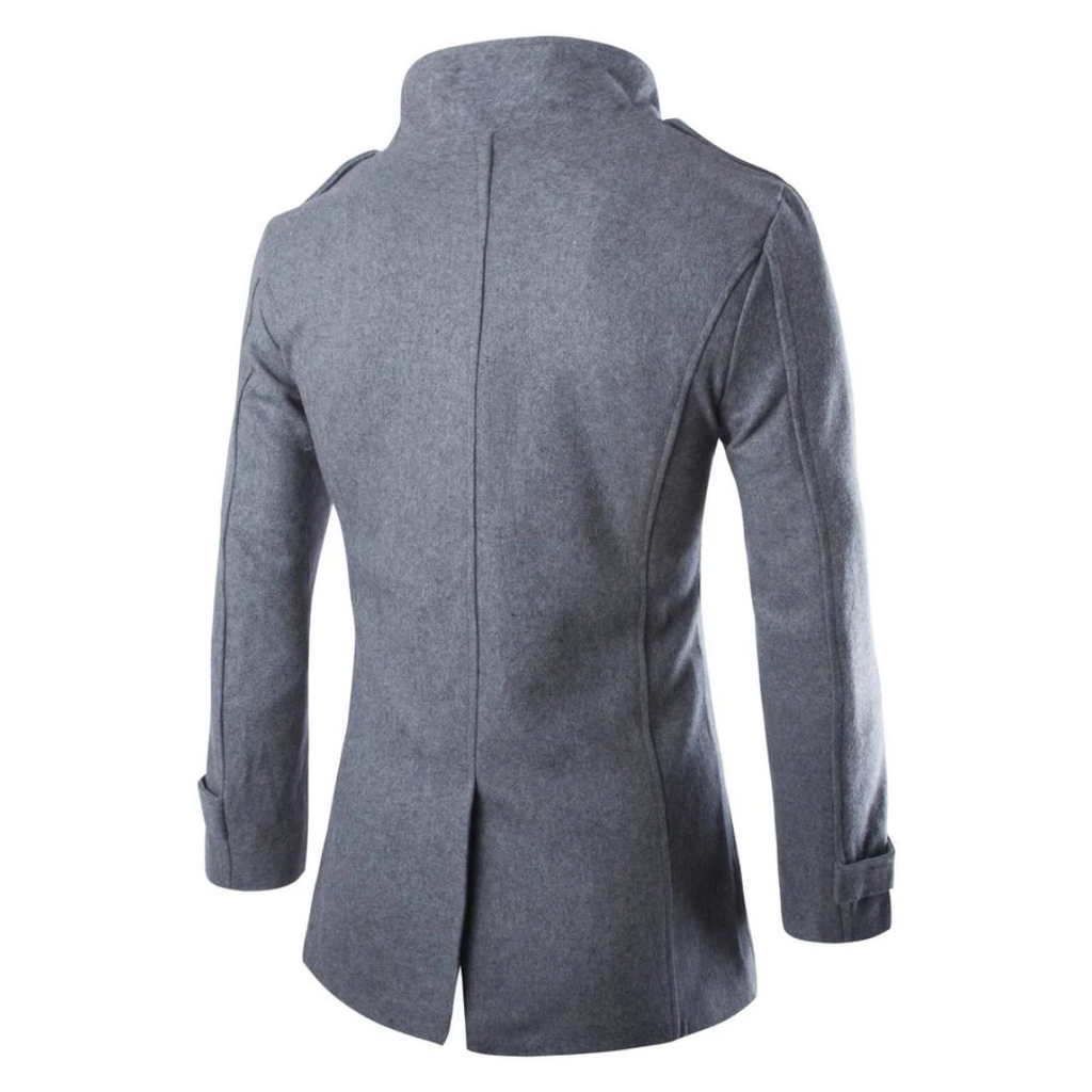 Manteau Long avec Coupe Classique pour Homme | Idéal pour la Mi‑Saison et l’Hiver