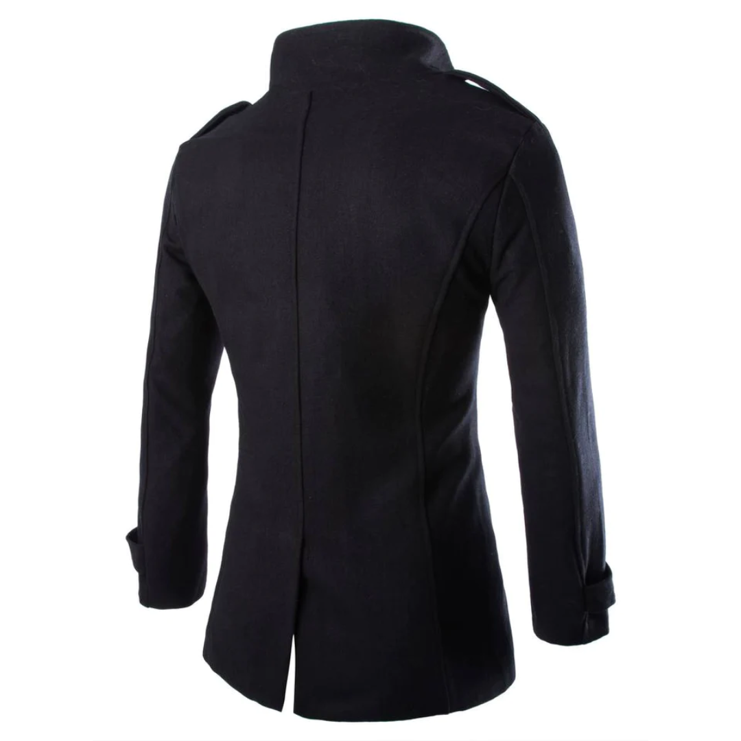 Manteau Long avec Coupe Classique pour Homme | Idéal pour la Mi‑Saison et l’Hiver