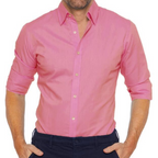 Chemise À Col Boutonné Avec Coupe Ajustée Pour Hommes | Idéal Pour Un Usage Quotidien