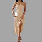 Robe Midi Swing À Coupe Fluide Pour Femme | Idéale Pour Occasions Quotidiennes Et Semi-Formelles