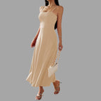 Robe Midi Swing Avec Silhouette Fluide Pour Femme | Idéal Pour Usage Quotidien Et Événements