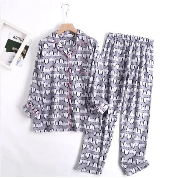 Ensemble De Pyjama À Motifs Colorés pour Femmes | Idéal pour Le Sommeil Et La Détente